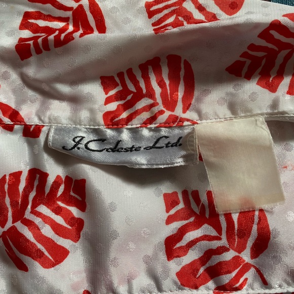 *VINTAGE* 1980s J. Celeste blouse - Picture 9 of 10